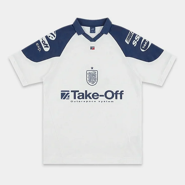 Camiseta Take-Off Standard V1 Polo Off White Navy
