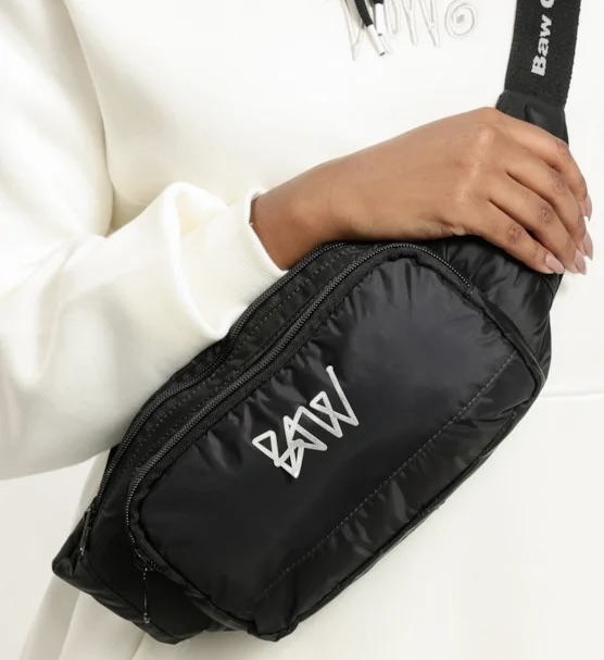 Pochete BAW Bumbag Metal Sign Black