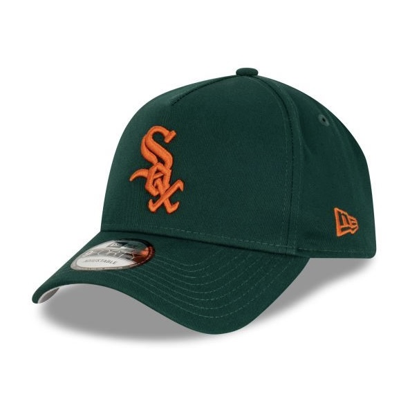 Boné New Era 9FORTY MLB A-Frame Chicago White Sox Copper Green