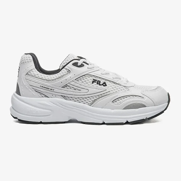 Tênis Fila Runner 2K Branco Preto