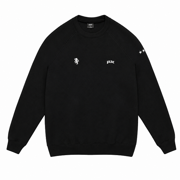 Moletom PLANO C Team Crewneck Black