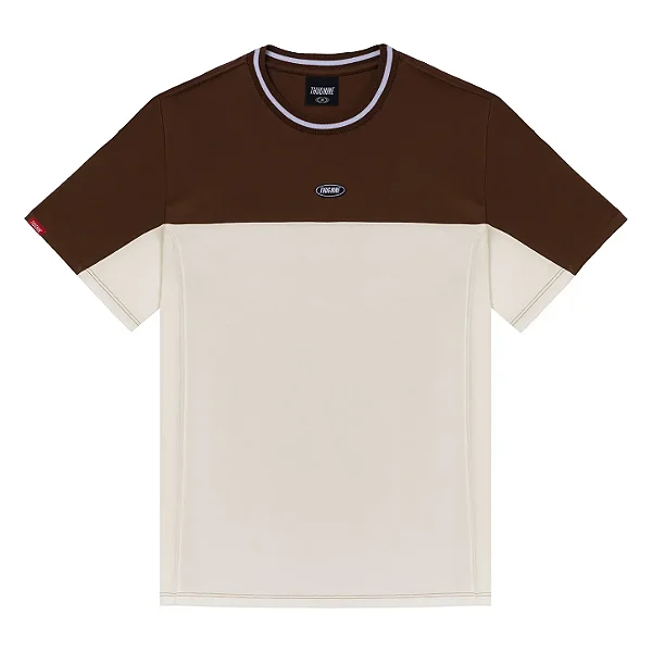 Camiseta Thug Nine Classic T 09 Brown White