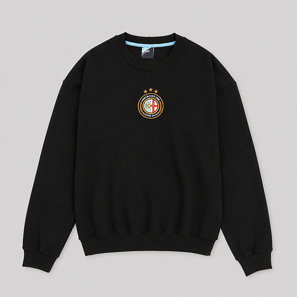 Moletom Öus Escudo Crewneck Black