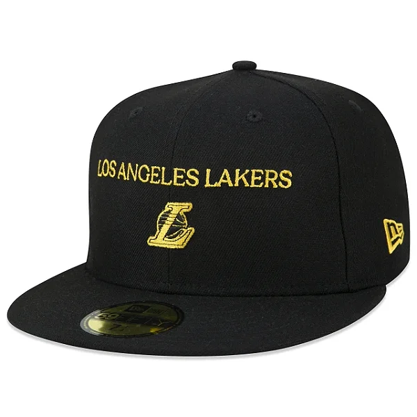 Boné New Era 59FIFTY NBA Los Angeles Lakers Classic Black