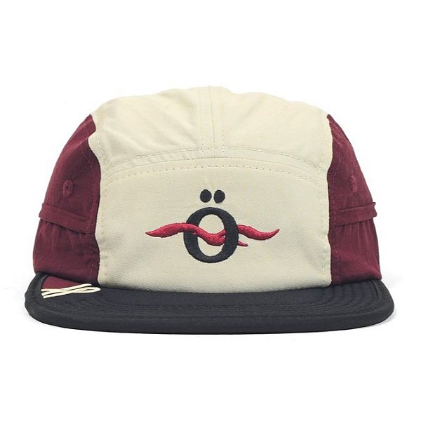 Boné Öus 5 Panel Phibo Ö Areia Vinho