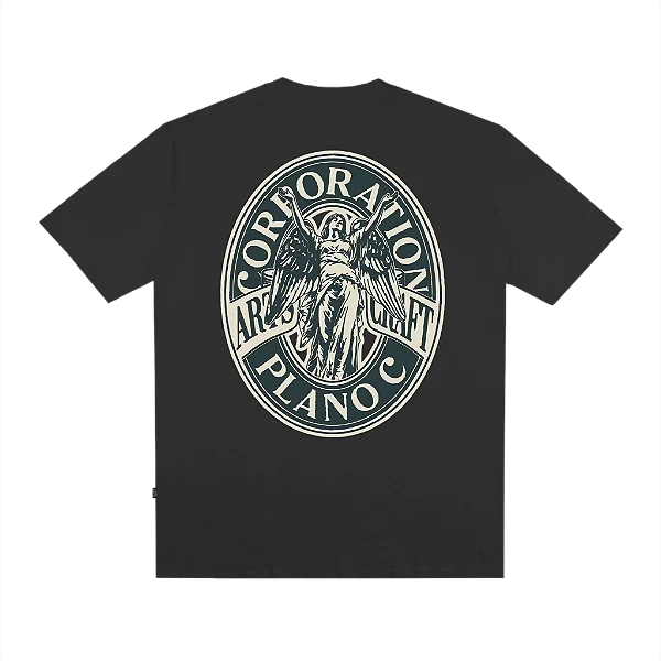 Camiseta Plano C The Saint Black