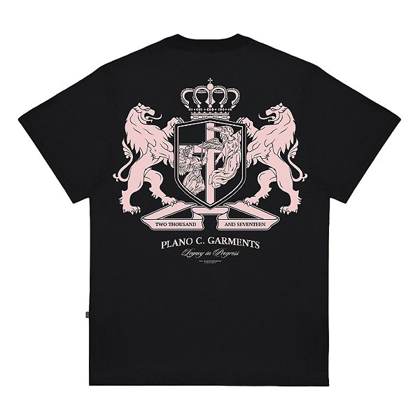 Camiseta PLANO C Royal Crest Black