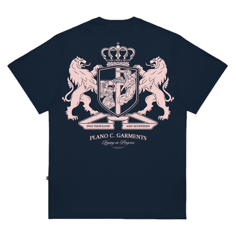 Camiseta PLANO C Royal Crest Navy