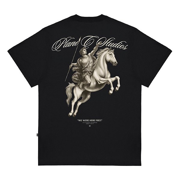 Camiseta PLANO C Rider Rugby Black