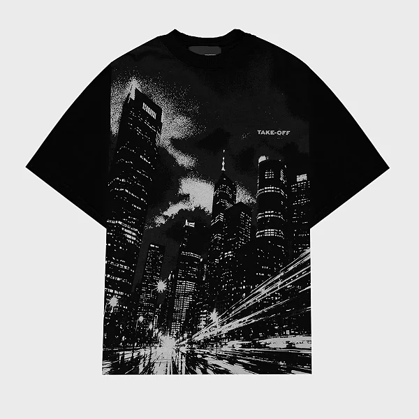 Camiseta Take-Off Nights Tee Black