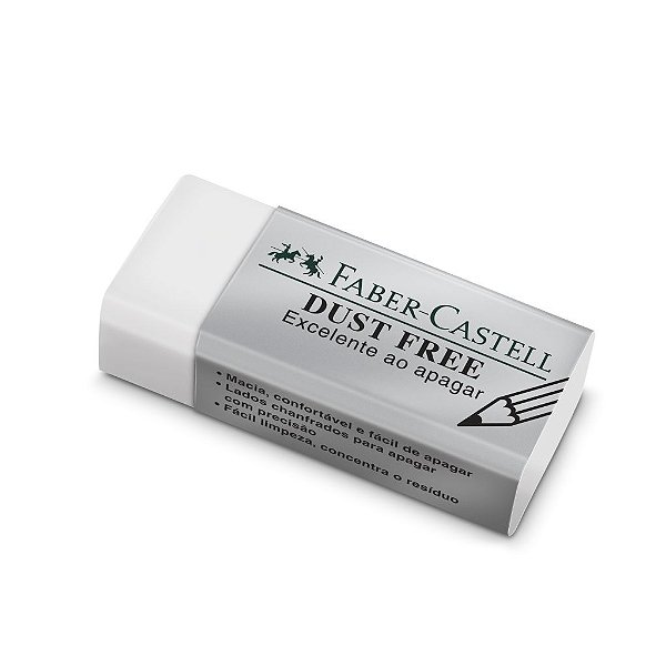 Borracha Dust Free Faber-Castell Pequena