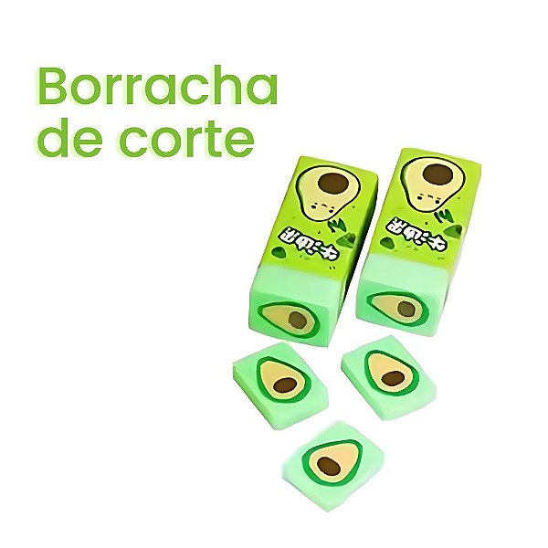 Borracha Fofa de Corte Abacate 2B