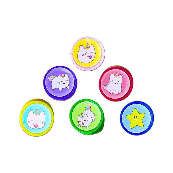 Carimbo Gato Unicórnio Estrela