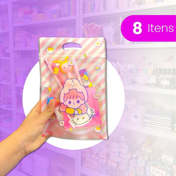 Combo 8 Itens Menina Lembrancinha Lofi