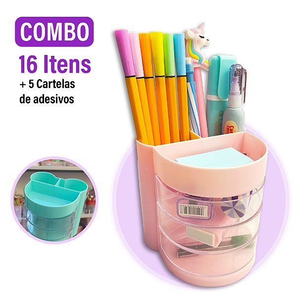 Combo Porta-Lápis Mickey