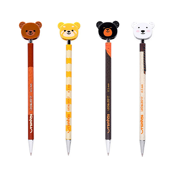 Lapiseira Fofa Ursinhos 0.5 Leo&Leo