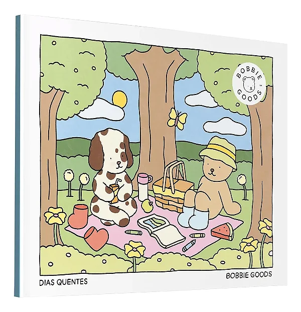 Livro de Colorir Bobbie Goods Original Dias quentes 48 Páginas