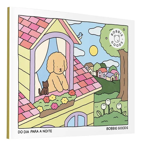Livro de Colorir Bobbie Goods Original Do dia Para Noite 48 Páginas