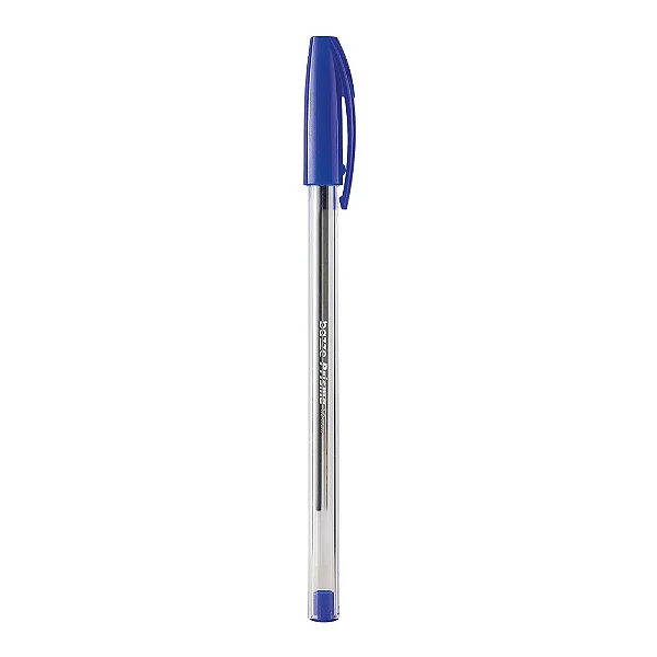 Caneta Esferográfica Azul Básica Bazze Prisma 1.0 mm
