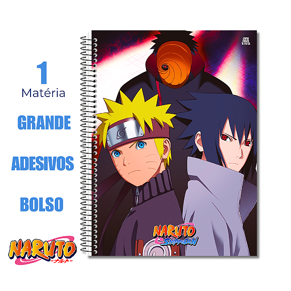 Cadenro Universitário 1 Matéria Naruto Shippuden Laços