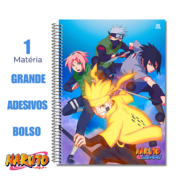 Cadenro Universitário 1 Matéria Naruto Shippuden Time 7
