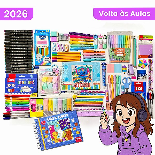 Kit Bobbie Goods Volta às Aulas