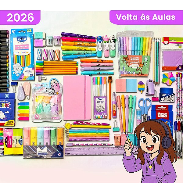 Kit Caderneta Volta às Aulas