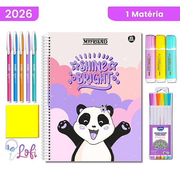Kit Caderno 1 Matéria Essencial