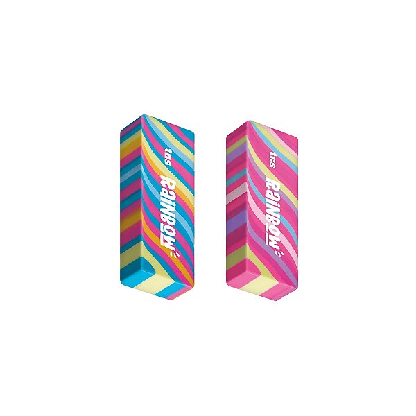Borracha Rainbow Super Macia TRIS