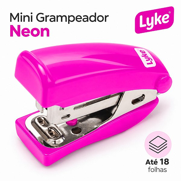 Grampeador Mini Neon Lyke