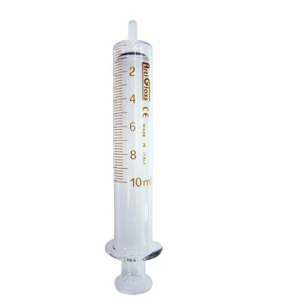 Seringa de Vidro 100ml Bico de Vidro Luer Slip - Arti Glass