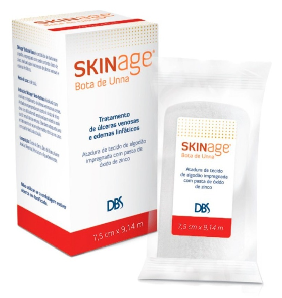 Pielsana Bota de Unna Skinage A.G.E 7,5cm X 9,14m - DBS