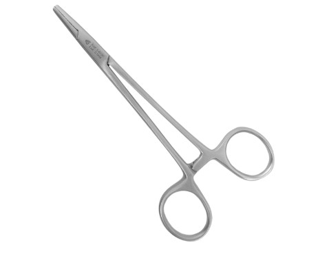 Porta Agulha Mayo 18cm em Aço Inoxidável - Vital Gold
