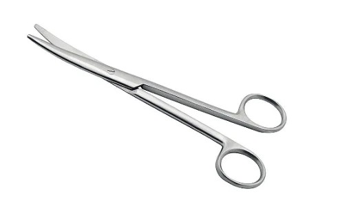 Tesoura Mayo Stille 14cm Curva em Aço Inoxidável - Vital Gold