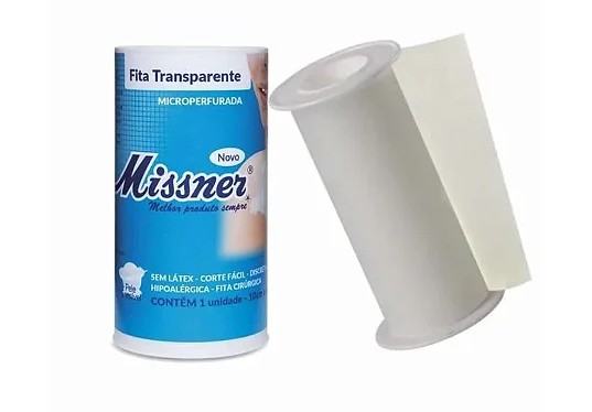 Fita Transparente (Transpore) 100mm x 4,5m - Missner