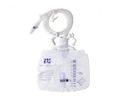 Bolsa Urina Sistema Fechado Quadrado 2000ml - Wiltex