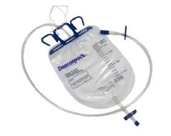 Bolsa Coletora de Urina Sistema Fechado 2000ml - Descarpack
