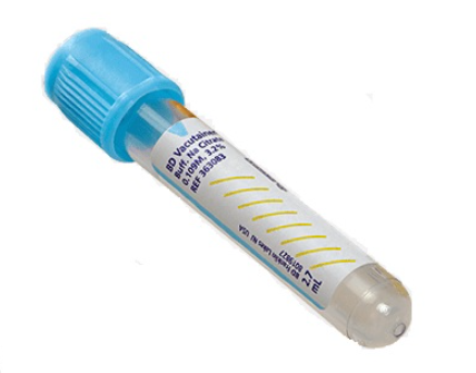 Tubo Citrato para Coleta (Vacutainer) 1,8ml C/ 100 Unidades - BD