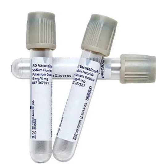 Tubo Floureto para Coleta (Vacutainer) 2ml C/ 100 Unidades - BD