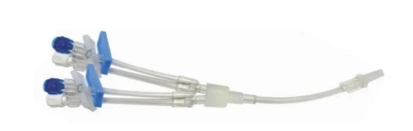 Infusor Multivias de Solucões Parenterais 4 Vias com Clamp - Vital Gold