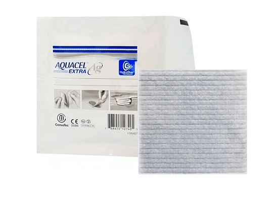 Curativo Aquacel AG Extra Estéril 10cm x 10cm Unidade - Convatec