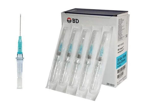 Cateter Insyte Autoguard Intravenoso 20GA x 1,16 C/ 50 Unidades - BD