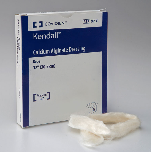 Curativo Curasorb de Alginato e Cálcio em Corda 30,5cm Unidade - Covidien