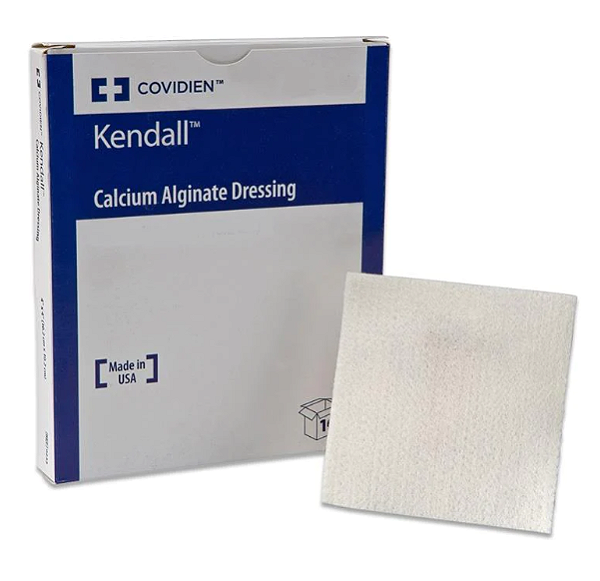 Curativo Curasorb de Alginato e Cálcio  20,3cm x 10,2cm Unidade - Covidien