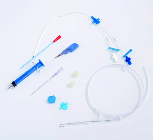 Kit Cateter Venoso Central Duplo Lúmen 7fr x 200mm - Biomed