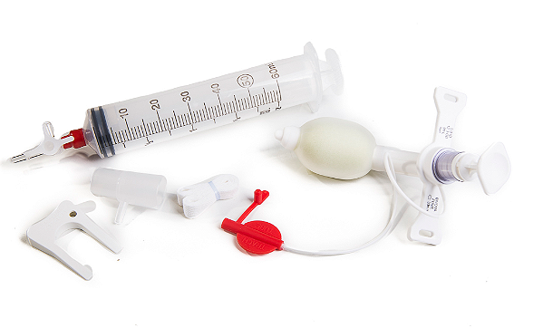 Cânula de Traqueostomia 8.0mm com Balão Fome Cuff Adulto em Silicone - Bivona