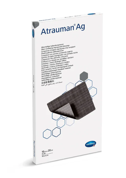 Curativo Cobertura Atrauman AG Silver 10cm x 20cm Unidade - Hartmann