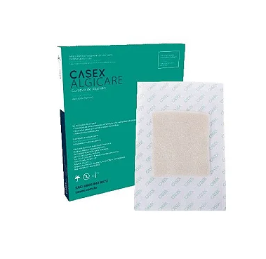 Curativo de Alginato de Cálcio e Sódio 5cm x 5cm unidade - Casex