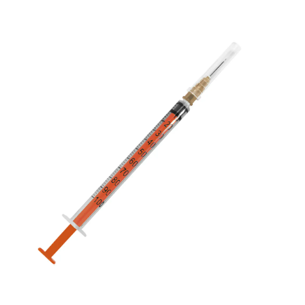 Seringa 1mL C/ Agulha Móvel 13 x 4,5 Bico Slip Unidade - SR