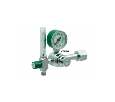 Válvula Reguladora P/ Cilindro com Fluxômetro (Oxigênio O²) VF010 - Unitec